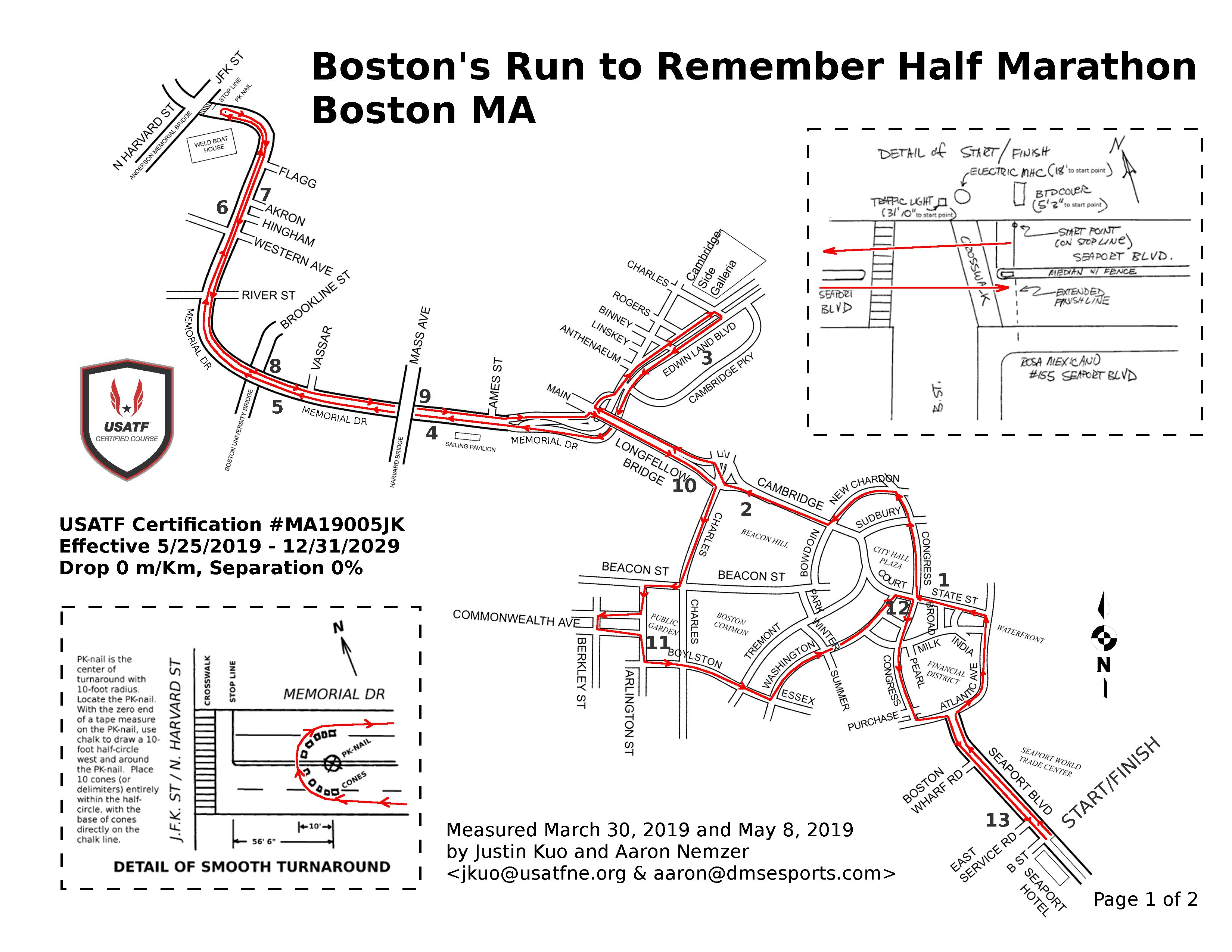 Boston's Run to Remember 2022 Granite State Race Services